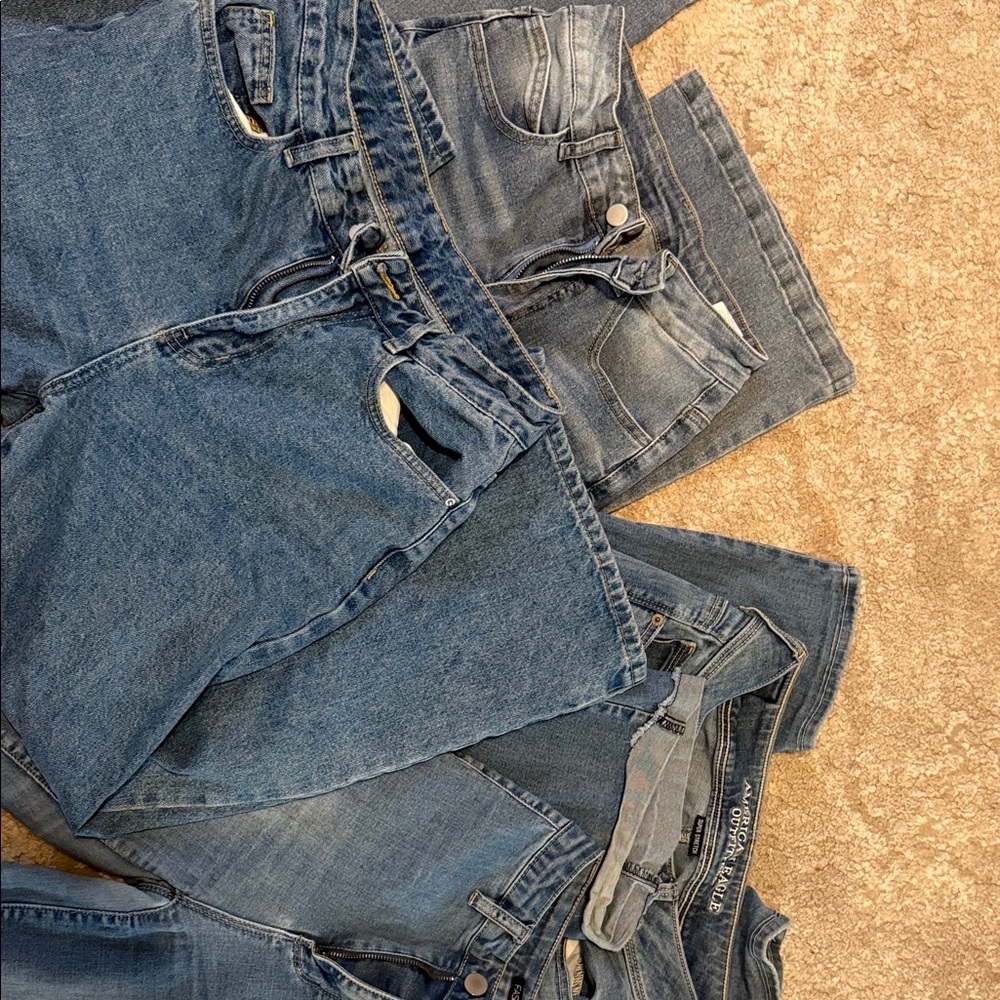 Stylish Blue Denim Jeans Collection
